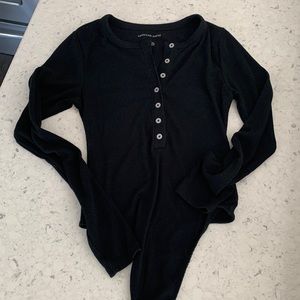 American Eagle henley thong bodysuit